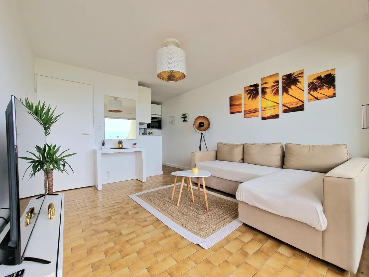 Appartement 1Ere Ligne Piscine Terrasse Au Bord De La Plage Front De Mer Avec 6 Velos Palavas-les-Flots Eksteriør bilde