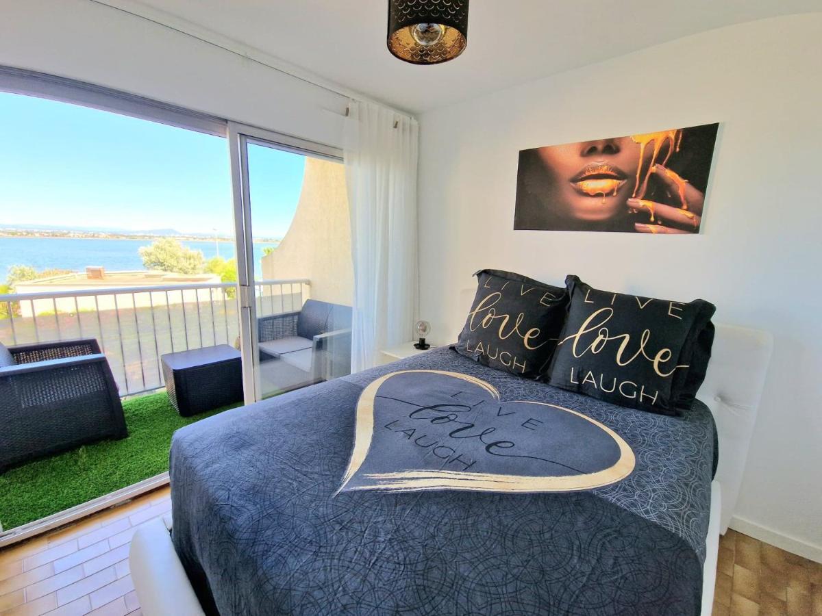 Appartement 1Ere Ligne Piscine Terrasse Au Bord De La Plage Front De Mer Avec 6 Velos Palavas-les-Flots Eksteriør bilde