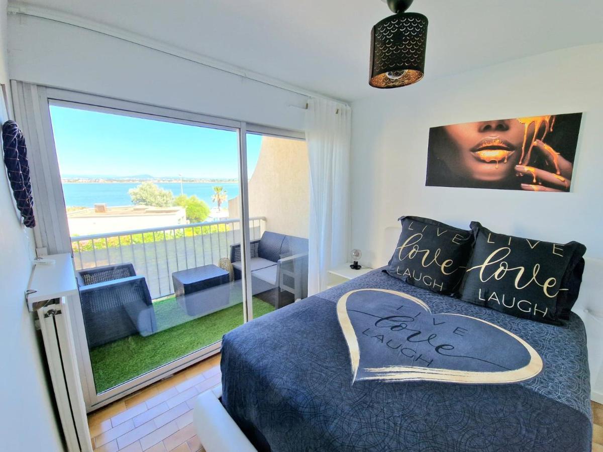 Appartement 1Ere Ligne Piscine Terrasse Au Bord De La Plage Front De Mer Avec 6 Velos Palavas-les-Flots Eksteriør bilde