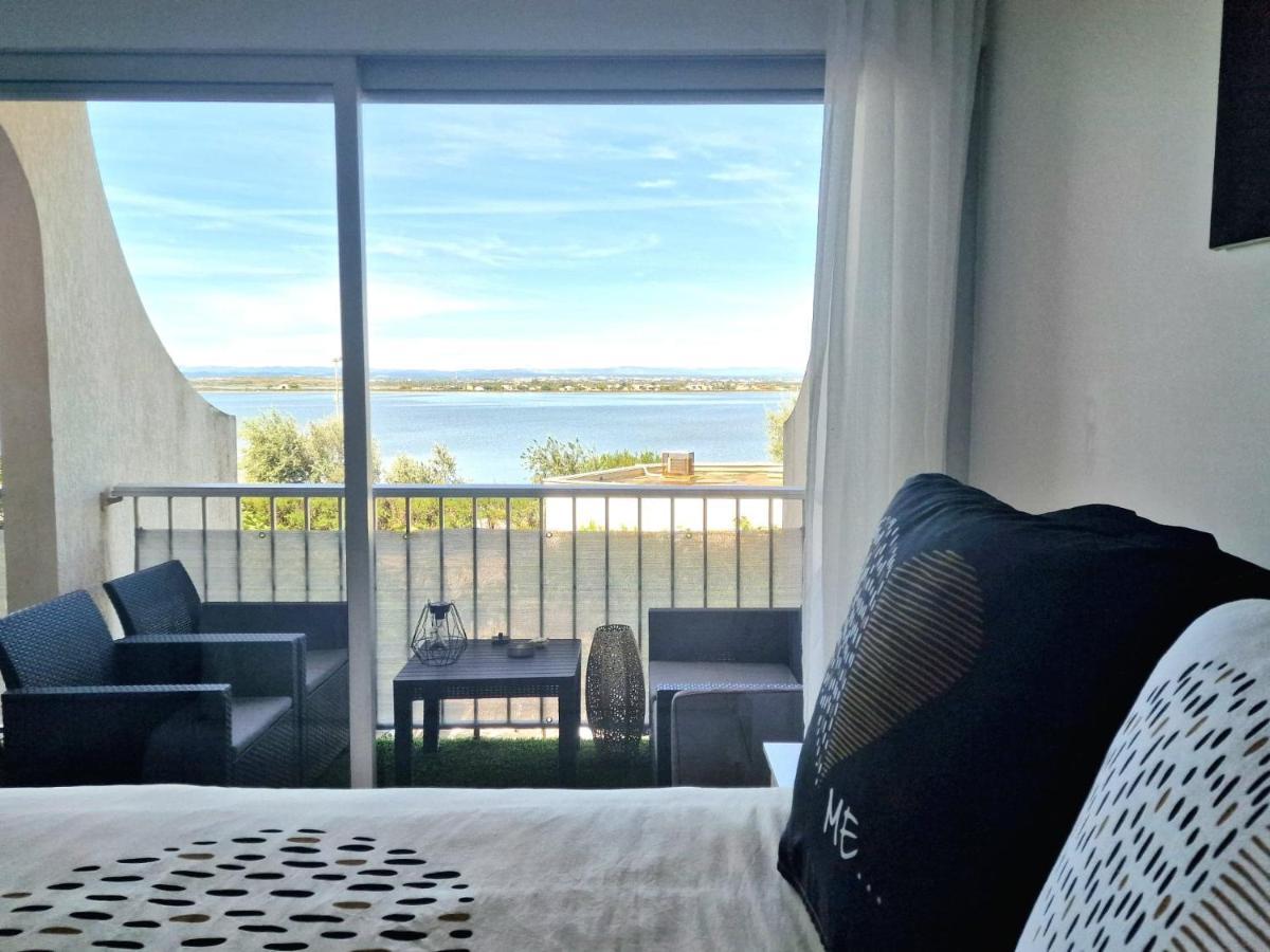 Appartement 1Ere Ligne Piscine Terrasse Au Bord De La Plage Front De Mer Avec 6 Velos Palavas-les-Flots Eksteriør bilde